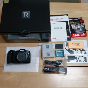 캐논 eos rp 바디 신품급 보증 27년11월