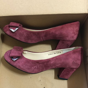 보라색구두 230 새상품급 이미지