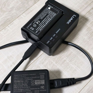 파나소닉 DMW-BTC14 충전기 및 BLJ31 배터리 루믹스 s1 s1r s1h 이미지