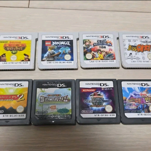 닌텐도 DS/3DS 알칩 종합게임 모음입니다. 케이스x일관: 7.5만원!3DS: 닌자고, 슈퍼 스매시 브라더스,동 이미지
