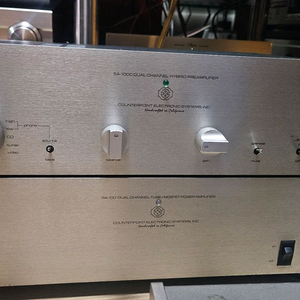 진공관 프리 파워 카운터포인트 SA-1000, SA-100 이미지