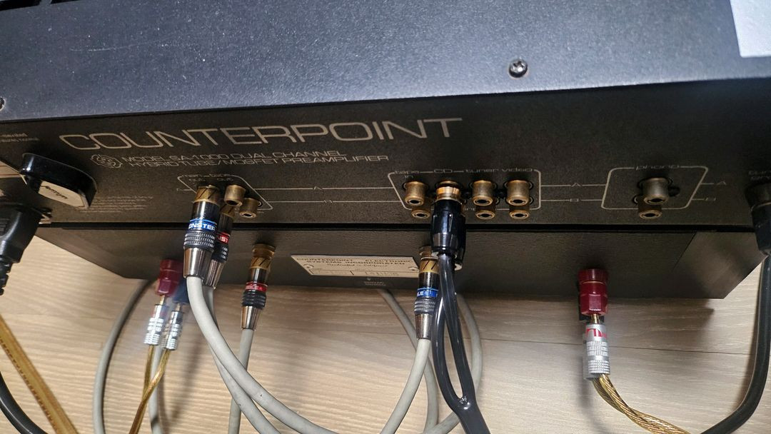 진공관 프리 파워 카운터포인트 SA-1000, SA-100 이미지