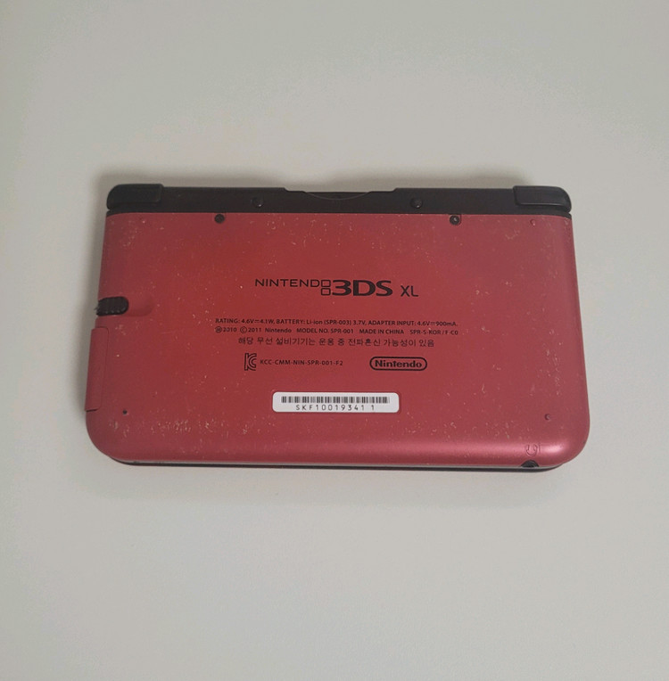 닌텐도 3ds xl 큰다수 레드 이미지