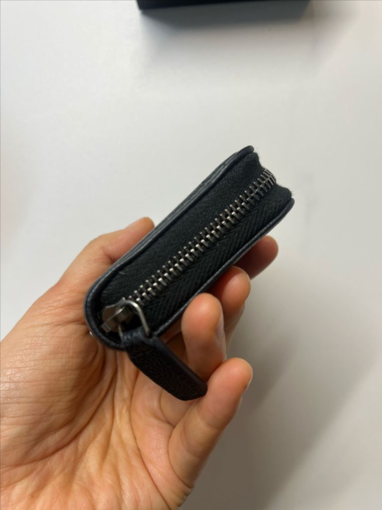 샤넬 보이 캐비어 카드지갑 정품 이미지