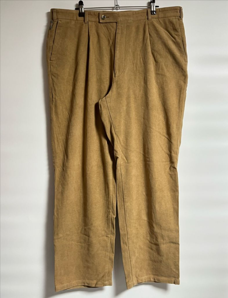 버버리 스웨이드 와이드 치노팬츠 슬랙스 38 이미지