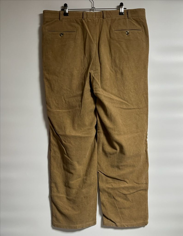 버버리 스웨이드 와이드 치노팬츠 슬랙스 38 이미지