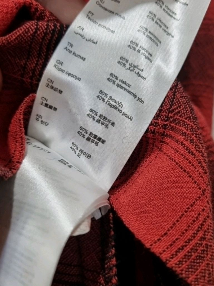 클로디피에르 체크 원피스 38사이즈 (55~66 추천) 이미지