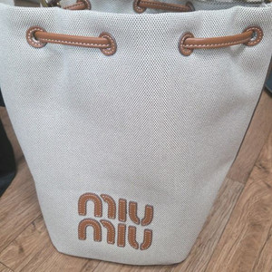 미땡 캔버스 버킷백 이미지