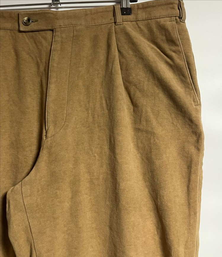 버버리 스웨이드 와이드 치노팬츠 슬랙스 38 이미지