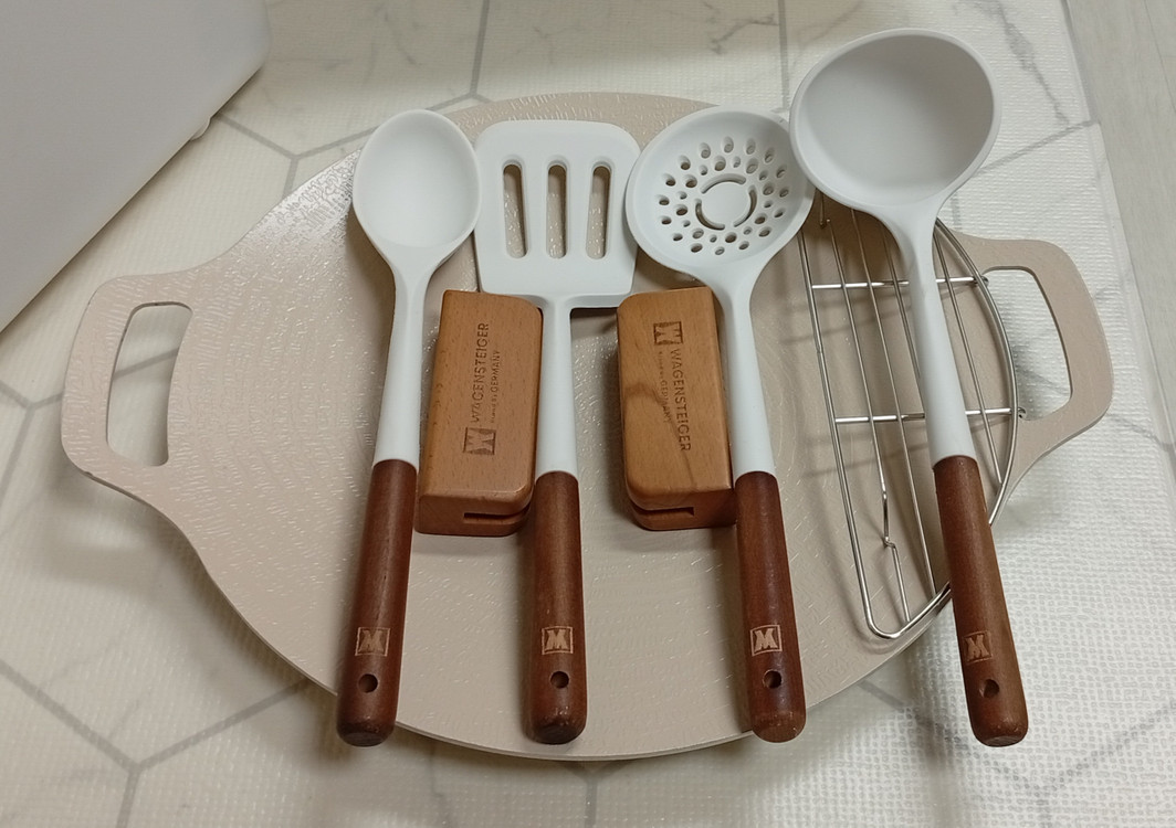 바겐슈타이거 인덕션 IH 세라믹 그리들팬 아이보리 세트 판매 합니다 이미지