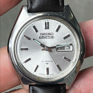 1970s 세이코 5actus 빈티지 오토매틱 시계 이미지