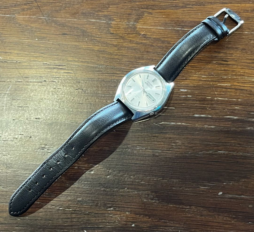1970s 세이코 5actus 빈티지 오토매틱 시계 이미지