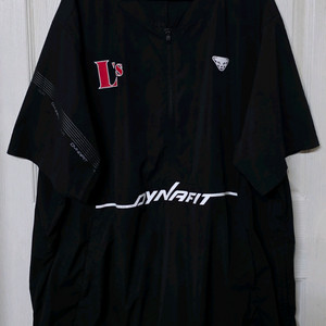 [6XL] SSG랜더스 다이나핏 반팔 반집업 바람막이(지급, 실착) 이미지