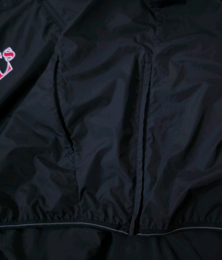 [6XL] SSG랜더스 다이나핏 반팔 반집업 바람막이(지급, 실착) 이미지