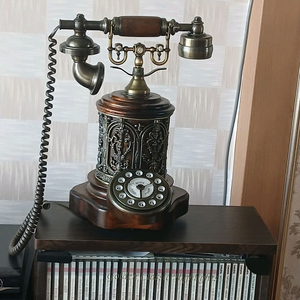 황실빈티지 전화기 인테리어소품 이미지
