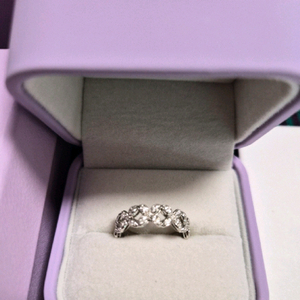 골든듀 펄시피아 파베 반지 (18호) 이미지