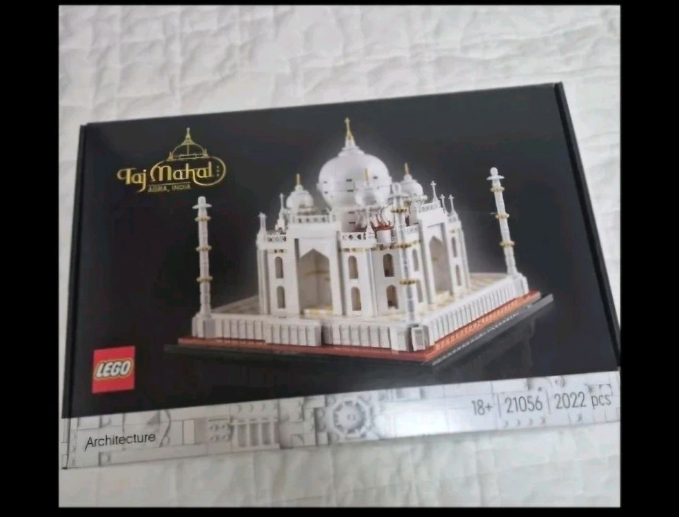레고 아키텍처 타지마할 21056정품) 레고 타지마할 + 맞춤 아크릴 장식 케이스 포함 이미지