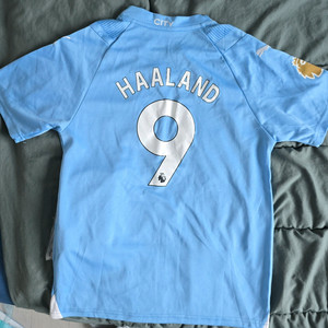 초등 축구유니폼 축구 스타킹 홀란드 맨체스터시티 이미지