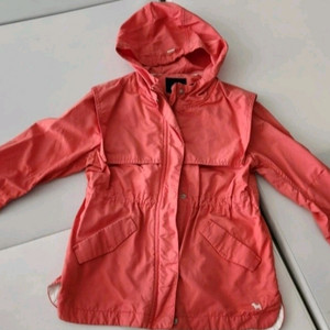 블루독 . 코랄색 아동 후드 자켓 145 이미지