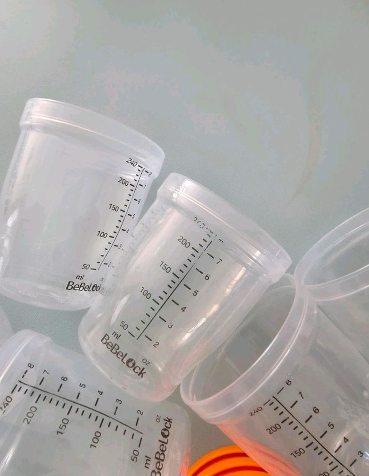 베베락 이유식용기 오렌지 240 8개 이미지