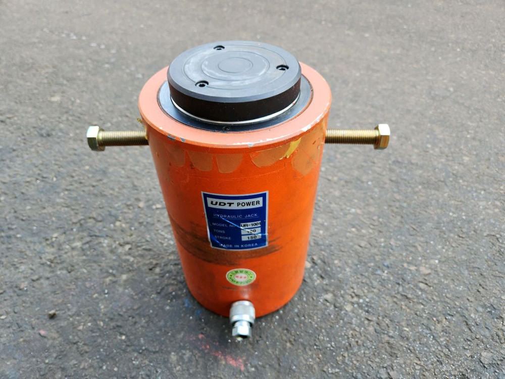 국산 UDT 삼성 유압작기 유압램 100톤 150스트로크 이미지
