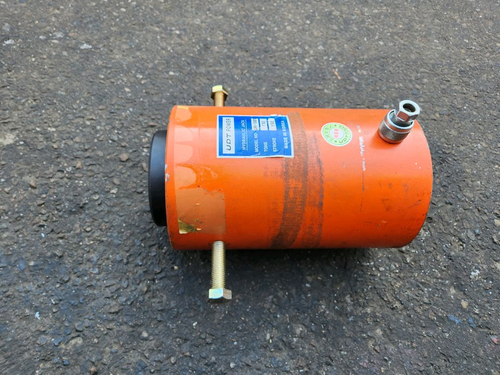 국산 UDT 삼성 유압작기 유압램 100톤 150스트로크 이미지
