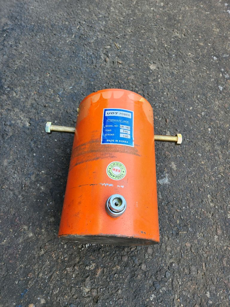 국산 UDT 삼성 유압작기 유압램 100톤 150스트로크 이미지
