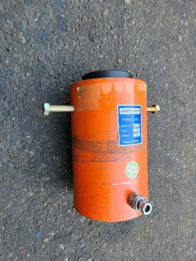 국산 UDT 삼성 유압작기 유압램 100톤 150스트로크 이미지