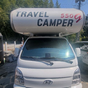 포터캠핑카 트럭캠퍼 이미지
