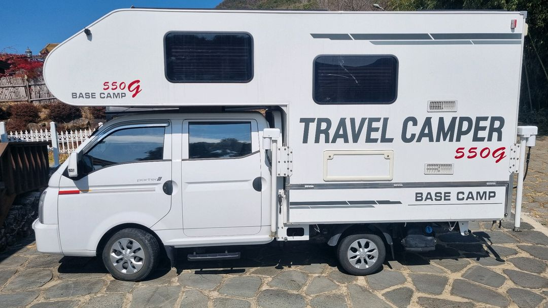 포터캠핑카 트럭캠퍼 이미지