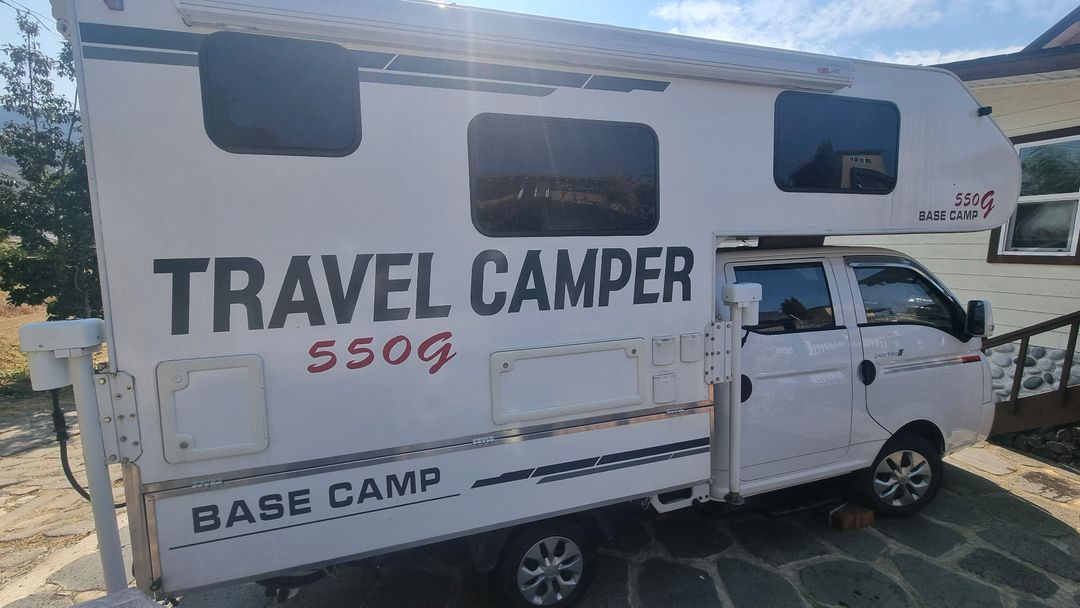 포터캠핑카 트럭캠퍼 이미지
