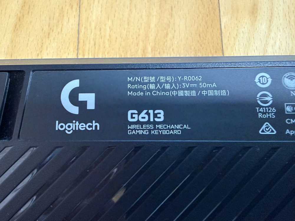 로지텍 logi 로지 키보드 G613 무선 기계식 게이머 로지스피드 게이밍 배터리 포함테스팅완료 사진 참고깨끗 실사 이미지