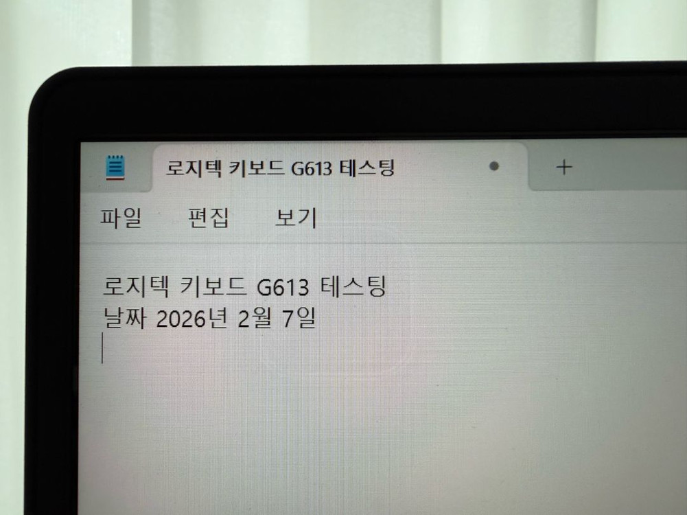 로지텍 logi 로지 키보드 G613 무선 기계식 게이머 로지스피드 게이밍 배터리 포함테스팅완료 사진 참고깨끗 실사 이미지