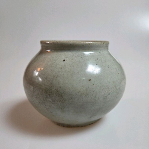 고도자기 조선시대 후기 조선백자호 알단지 이미지