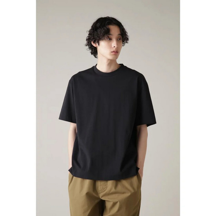 MHL / 오버사이즈 코튼 저지 티셔츠 블랙 / M 이미지