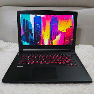 MSI i7 고성능 게이밍 노트북(램12GB,1.25TB,신품고가배터리) 이미지