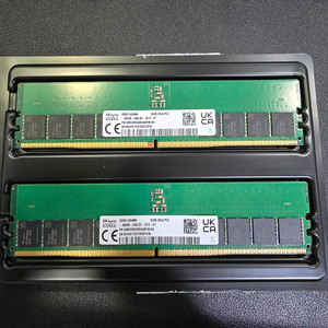 RAM SK하이닉스 DDR5 5600 64GB (32GB X2) 이미지