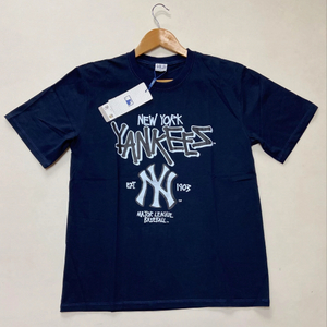 MLB NY 양키스 블랙 반팔 티셔츠 M .L 이미지