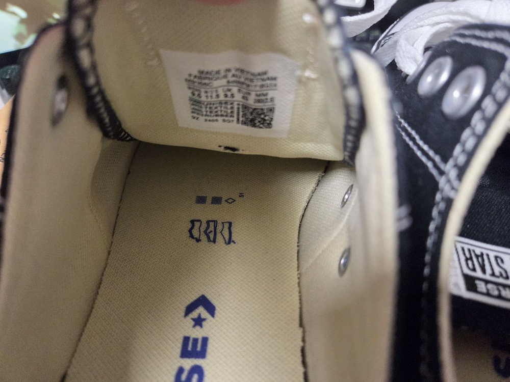 컨버스 280 로우 블랙 이미지