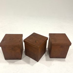 네모 나무 의자세트(무료나눔) 이미지