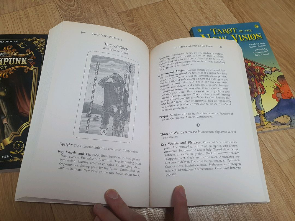 (판매)라이더 웨이트 타로카드 등, 인기 타로카드 북세트 일괄 팝니다 이미지