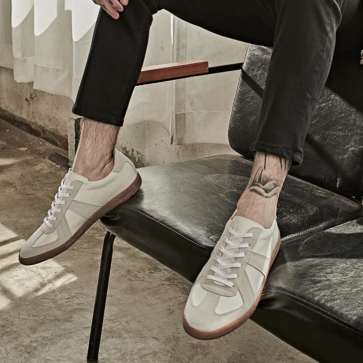 독일군 스니커즈260 남성 운동화 신발 수제화 새상품 이미지