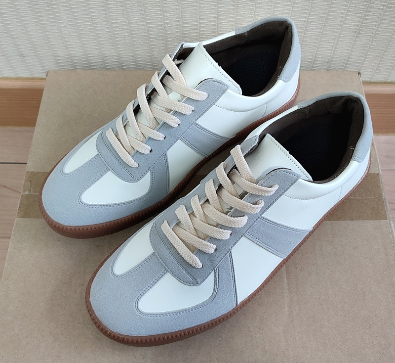 남성 스니커즈260 독일군 운동화 스니커즈 신발 수제화 새상품 이미지