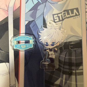 주술회전 회옥옥절 콜라보 카페 고죠 아크릴 판매 이미지