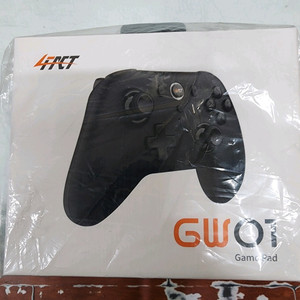 포팩트 GW01 홀센서 스틱 유무선 게임패드 블랙 이미지
