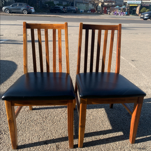 아카시아 원목 카페의자 식당의자14개 이미지