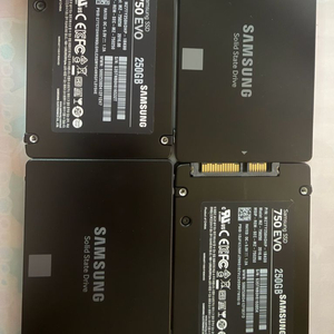 삼성 SSD EVO750 250GB (실사용 일주일) 이미지