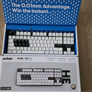 펄사 pcmk 3 he tkl 8k 래피드트리거 키보드 이미지