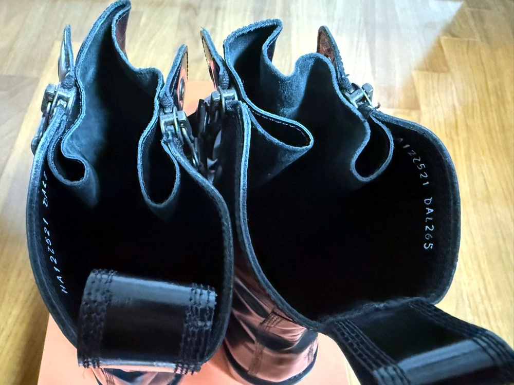 드레스티 더블지퍼 글로시 부츠 (275) 이미지