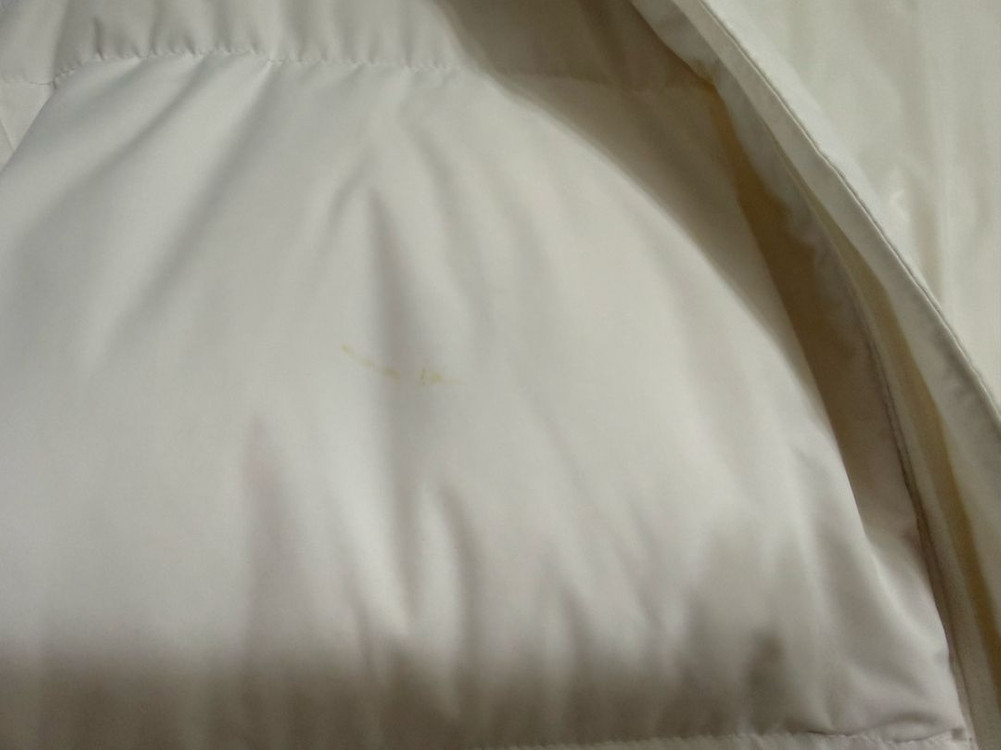 MLB 베이직 메가로고 후드 롱패딩 화이트 라지 이미지